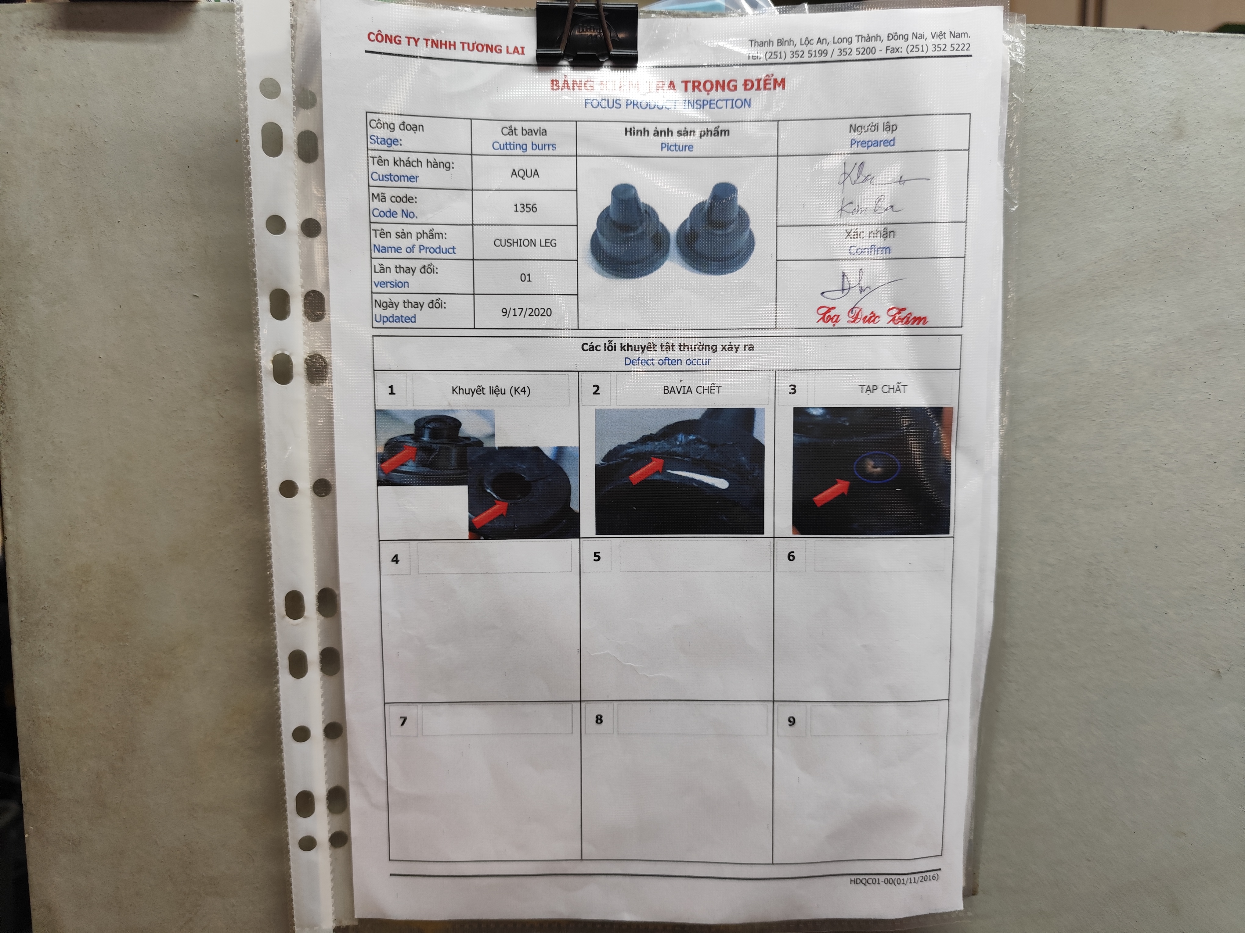 Key Checklist